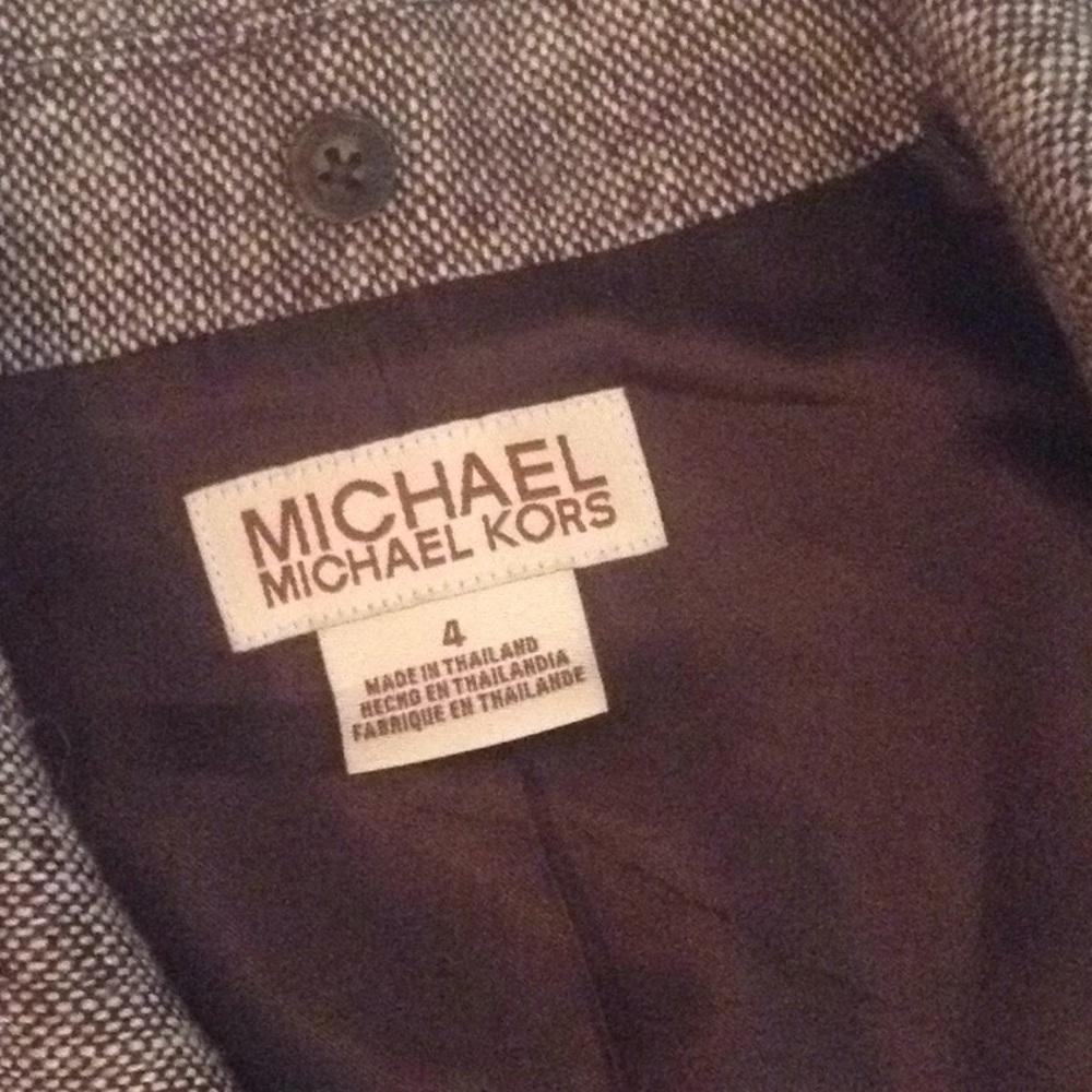 Michael Kors brown tweed jacket - Picture 5 of 7